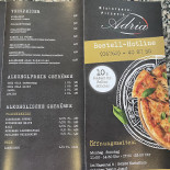 Termalna Bistro&cafe Menu