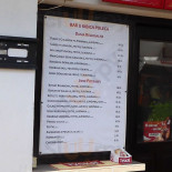 U Kibica Menu