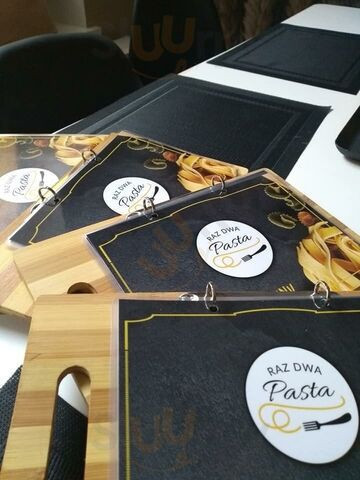Raz Dwa Pasta Jacek Nencki Menu