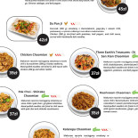 Steak Met Noodles Menu