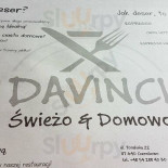 Da Vinci Menu