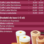 Cafe Luna Menu