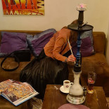Smok W Dymie Buszek Shishabar Restauracja Napój
