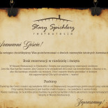 Stary Spichlerz Menu