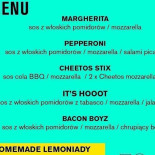 Pizza Boyz Menu