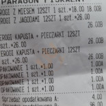 Zajazd Pasterniki Menu