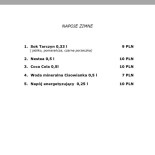 Firma UslugowoHandlowa Wioletta Stanislaw Kryszpin Menu