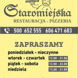 Restauracja Staromiejska Katarzyna Czerwinska Menu