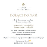 Dwor Czarneckiego Helena Czarnecka Menu