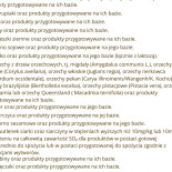 Zajazd Pod Jesionem Menu