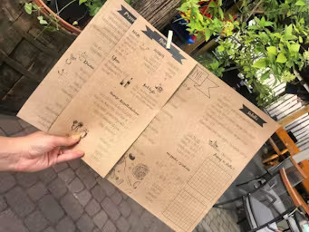 Bella Ciao Menu