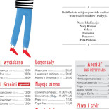 Petit Paris Sołacz Menu
