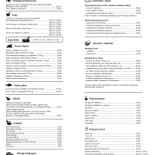 Kucharia Menu