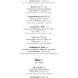 Piwna 47 Menu