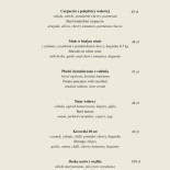 Starzynski Menu