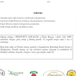 Lido Restauracja Danuta Kowalska Menu