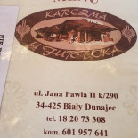 Karczma U Furtoka Menu