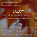 Karczma Pod Strzecha Menu