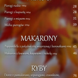 Karczma Pod Strzecha Menu