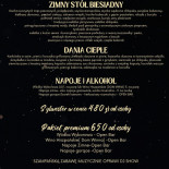 Karczma Cichy Kacik Dariusz Mikulski Menu