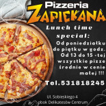 Pizzeria Zapiekana Menu