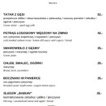 Spichrz Pod Sytą Gęsią Browar Lubrow Menu