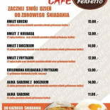 Snak-cafe Perfetto Menu