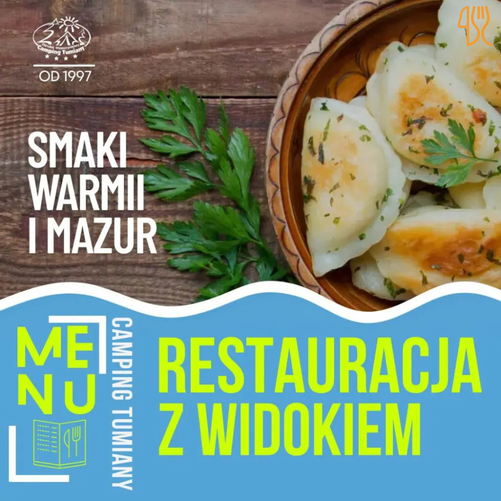 Camping Tumiany Mazury I Warmia. Ośrodek Wypoczynkowy Menu