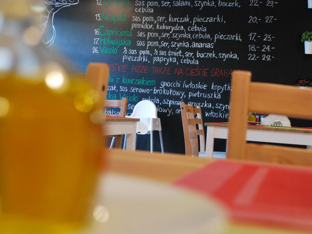Vicolo Pizza Caffe Olsztyn Menu
