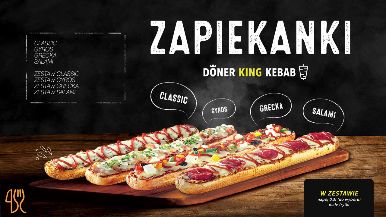 Doner King Kebab Zblewo Menu