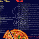 Amzis Pizzeria Menu