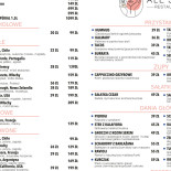 Ale Sztuka Menu