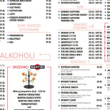 Ale Sztuka Menu