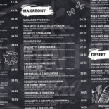 Bistro Makaron I Kawa Menu
