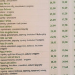 Ristoro Pierino. Oszczęda G. Menu