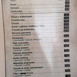 Bingo. Zajazd. Zaręba I. Menu