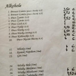 Karczma Rzym Pawłówek Menu