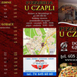 Pizzeria 'u Czapli ' food
