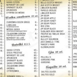 Ministerstwo Śledzia I Wódki Menu