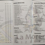 La Morena Pizzeria Menu