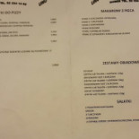 Pizzeria Uno Menu