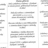 Róża Menu