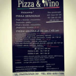 Pizza Wino Pizzeria Chełmno Dania