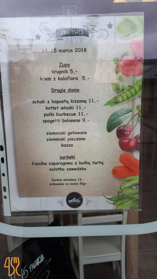Garnek Czarnków Menu
