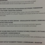 Galeria Smaków Menu