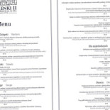Pałac Łazienki Ii Menu
