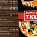 Texas Ryby I Pizza Cardápio