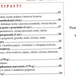 Bergamo Menu