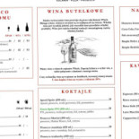 Bergamo Menu