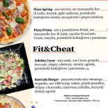Oregano Bistro Szepietowo Włoska Pizza Makarony Sałaty Burgery Dania